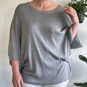 Oak + Fort Slouchy Sweater Top